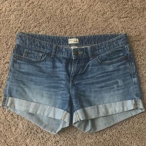 Gap denim boyfriend shorts